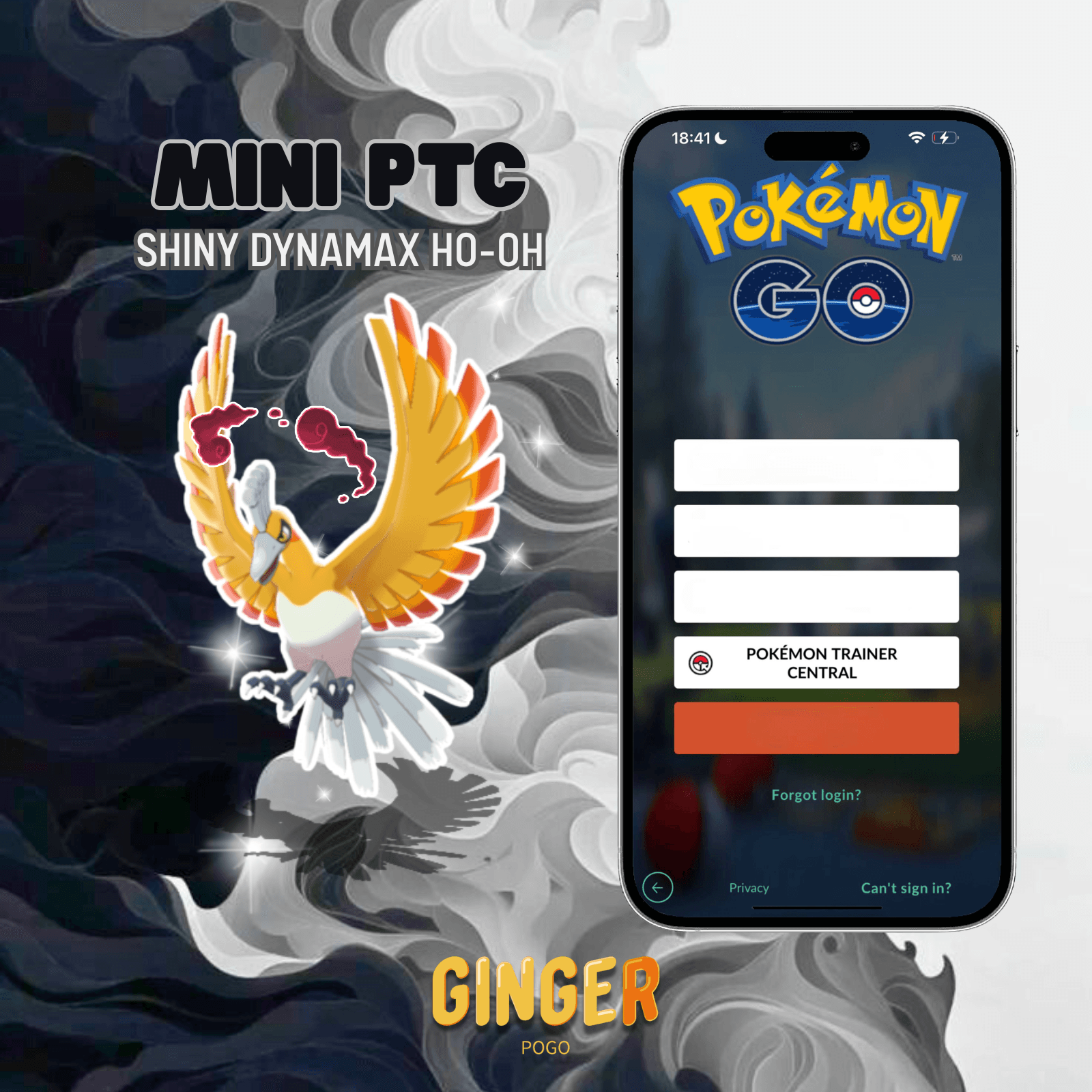 MINI PTC SHINY DYNAMAX HO-OH - 2