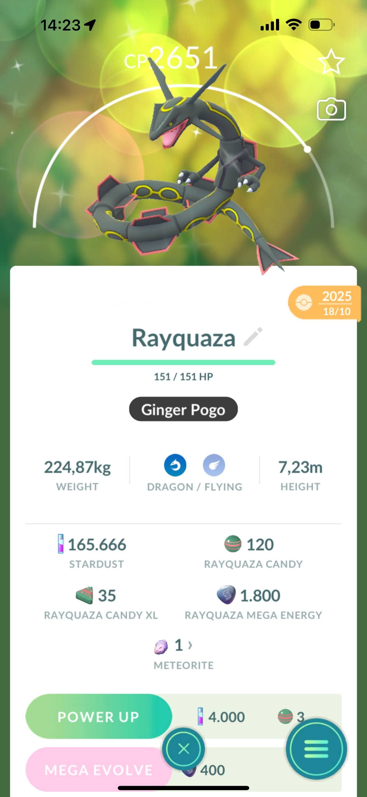 MINI PTC SHINY RAYQUZA (CÓ DRAGON ASCENT) - 4