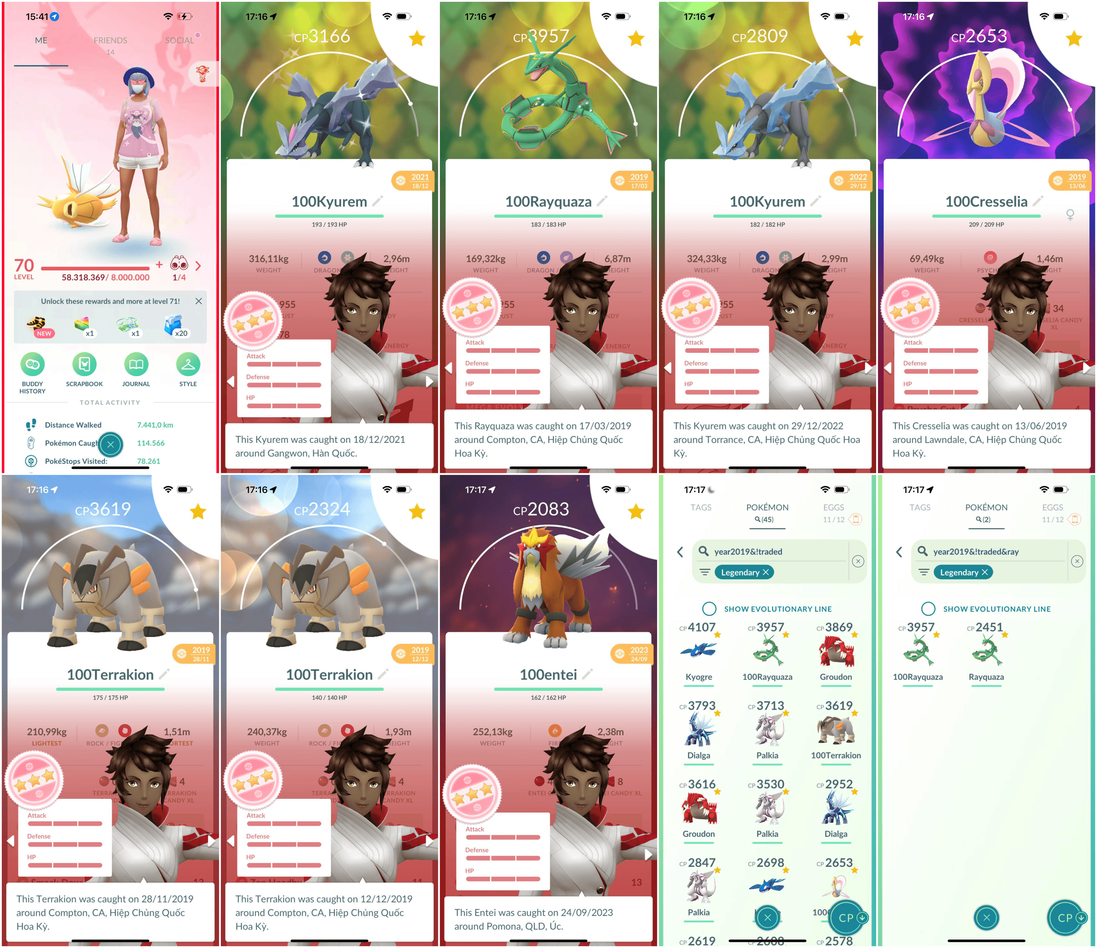 POKEMON GO ACCOUNT Y1927